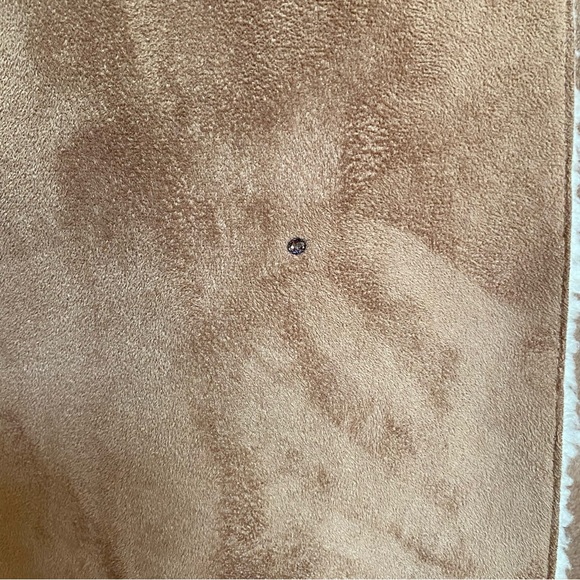 Kenneth Cole Reaction Faux Suede and Shearling Jacket - Picture 8 of 8